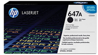 HP 647A Black Original LaserJet Toner Cartridge, CE260A